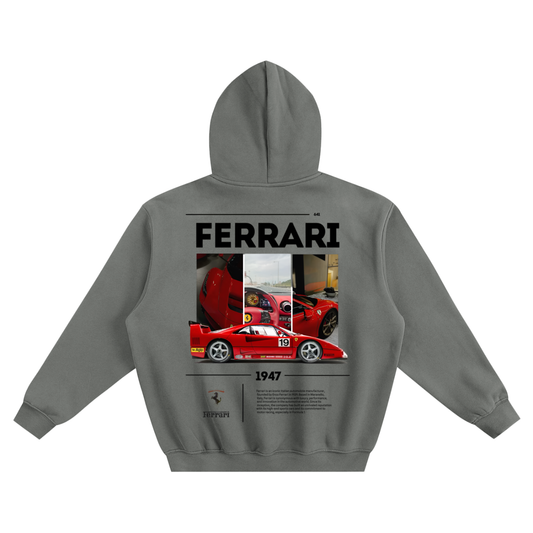 Fleeced Boxy Hoodie